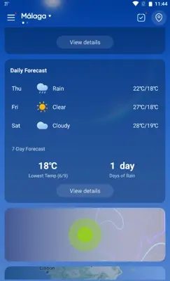 Live Weather Radar & Widgets android App screenshot 8